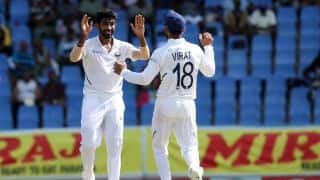India vs West Indies: Jasprit Bumrah third-fastest Indian bowler to 50 Test wickets
